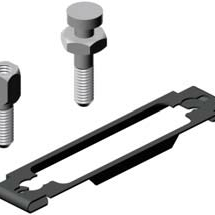 D-Sub, D-Sub Accessories, Slide Lock, 8 Post Height, Nickle, 4-40 UNC Locking Post