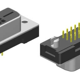 Display Connector, DVI, Analog & Digital, Dual Port, Right Angle, Tin/Gold, White, 24+24 Contact, Through Hole, Female