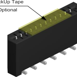 1.00mm Pitch, 1 Row, Vertical, Surface Mount, FPC/FFC, LIF Type, Tin, 10 Contacts
