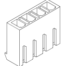 5.08mm Pitch, 1 Row, Straight, Wire Mount, Power to Board, Crimp Connector, 10 Contacts