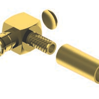 MCX Horizontal Crimp Plug